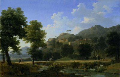 Italská krajina od Jean Victor Bertin