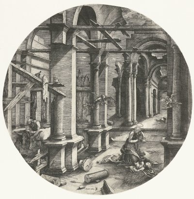 Svatá rodina v Betlémě od Jean de Gourmont (I)