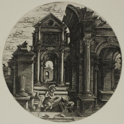 Dítě Jan Křtitel od Jean de Gourmont
