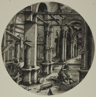 Stáj v Betlémě od Jean de Gourmont