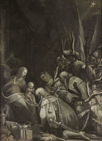 Klanění tří králů, 1636 od Jean de Saint Igny