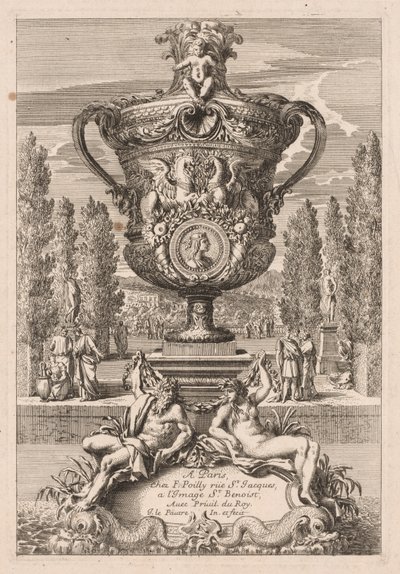 Dekorativní urna, 1600s. od Jean le Pautre