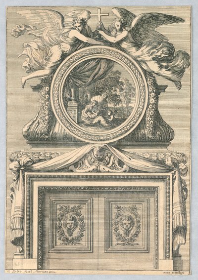 Design pro Mantlepiece, od "Cheminées a la Modern" od Jean le Pautre