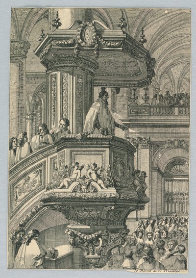 Design pro Pulpit od Jean le Pautre