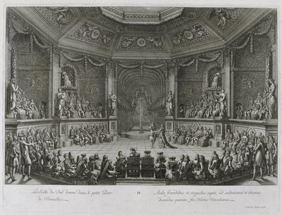 Velká královská zábava ve Versailles, 18. července 1668 od Jean le Pautre