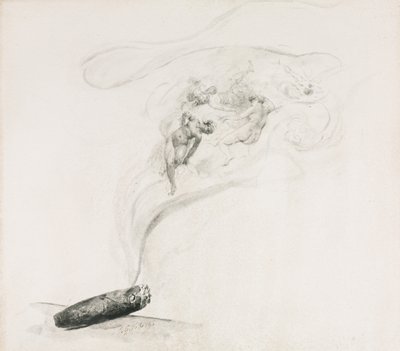 In Smoke, 1800. od Jehan Georges Vibert