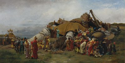 Gulliver a liliputáni od Jehan Georges Vibert