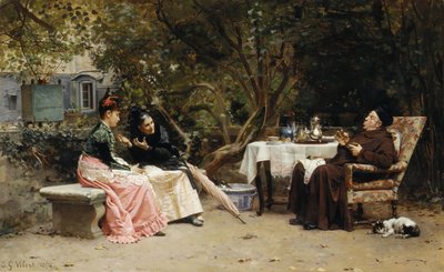 Výtka, 1874. od Jehan Georges Vibert