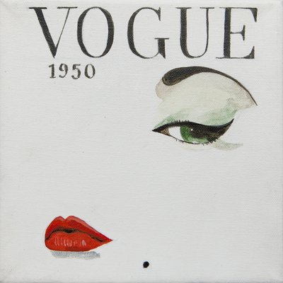 Obálka Vogue (akryl) od Jennifer Abbott
