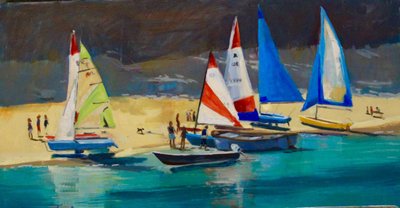 Čluny Salcombe Smalls Cove od Jennifer Wright