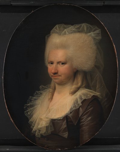 Charlotte Sophie Gerner, rozená Rasch, manželka Henrika Gernera od Jens Juel