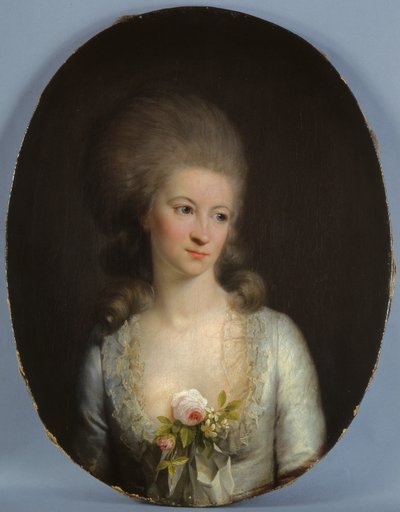Portrét Eleonore V. Henningsové od Jens Juel