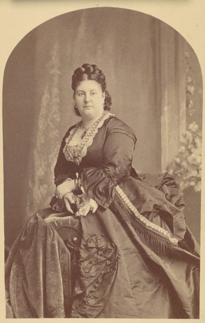 Britská sopranistka Euphrosyne Parepa-Rosa 1836-1874, 70. léta 19. století. od Jeremiah Gurney