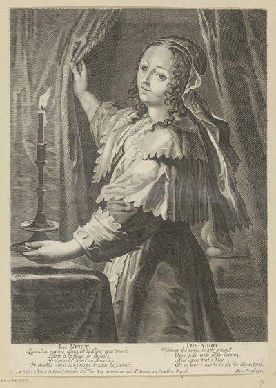 Noc La Nvict. The Night (název na objektu) Čtyři půldny (název série) od Jeremias Falck
