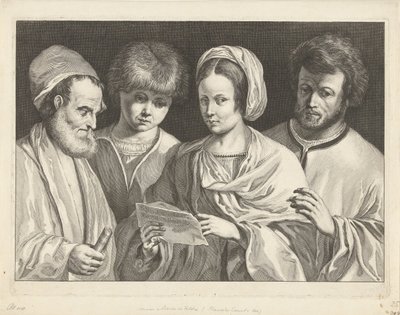 Čtyři muzikanti Koncert od Jeremias Falck