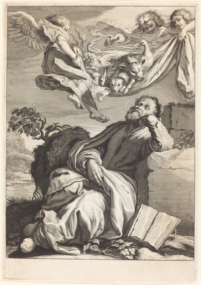 Sen svatého Petra od Jeremias Falck after Johann Liss