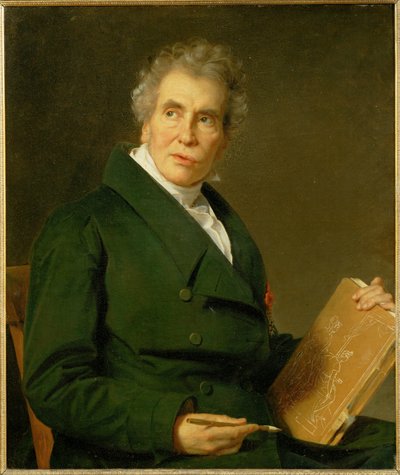 Portrét malíře Jacquese Louise Davida, věk ... od Jérôme Martin Langlois