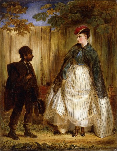 Příliš blízko pro pohodlí, 1869 od Jerry Barrett