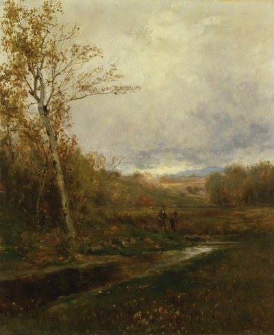 Listopad, polovina konce 19. století. od Jervis McEntee
