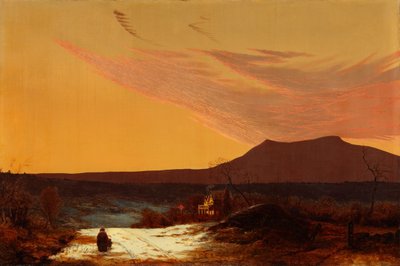 Údolí řeky Hudson 1874 (olej na plátně) od Jervis McEntee