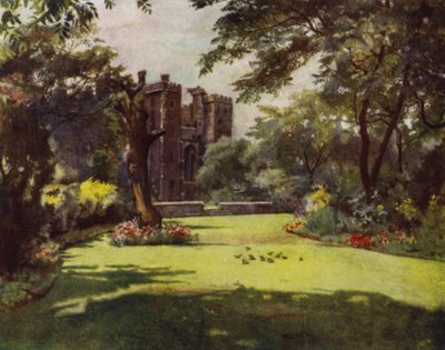Lambeth, Palác ze zahrad (barva lito) od Jessie MacGregor