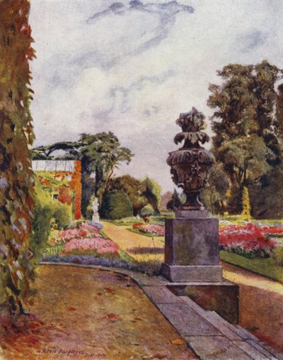 Sion, pohled k řece Temži (barva lito) od Jessie MacGregor