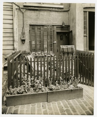 75 Bedford St „nejužší dům“, Greenwich Village, New York, USA od Jessie Tarbox Beals