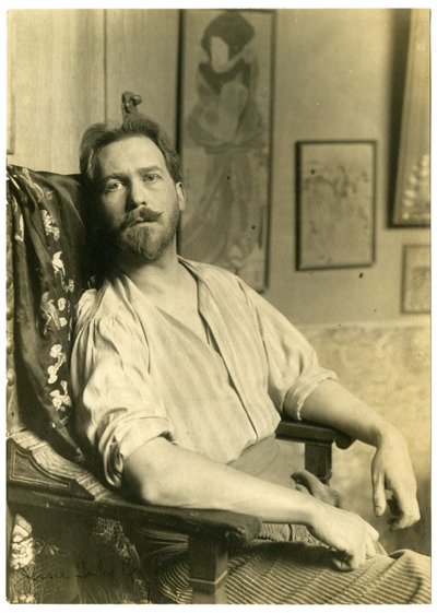 Albert Herter, kolem 1905-06 od Jessie Tarbox Beals