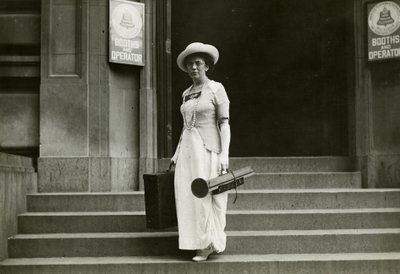 Beals při práci, 1904 od Jessie Tarbox Beals