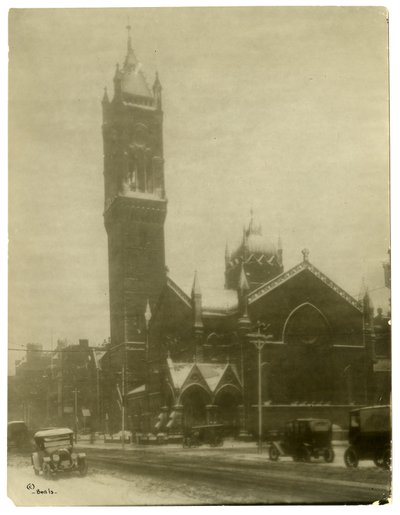 Boston, USA, cca 1902-10 (želatinová stříbrná fotografie) od Jessie Tarbox Beals
