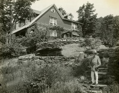 Carroll Beckwith, asi 1905-17 (želatinová stříbrná fotografie) od Jessie Tarbox Beals
