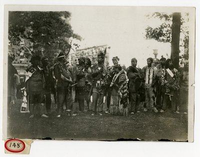 Columbia Lawn Fete, Iroquois Indians od Jessie Tarbox Beals