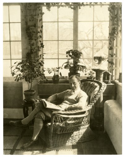 Ernest Truex, kolem 1905-40 (želatinová stříbrná fotografie) od Jessie Tarbox Beals