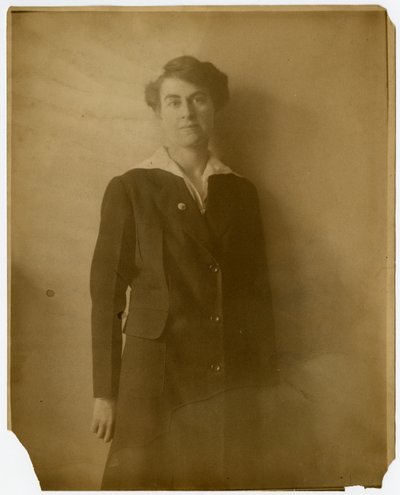 Frances Maule, kolem 1905-40 (želatinová stříbrná fotografie) od Jessie Tarbox Beals