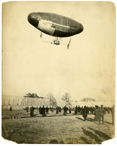 Vzducholoď Francois, světová výstava od Jessie Tarbox Beals