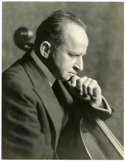 Hans Kronold, asi 1905-21 (želatinová fotografie) od Jessie Tarbox Beals