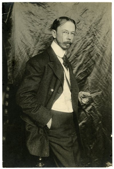Irving Wiles, umělec, 1906 od Jessie Tarbox Beals