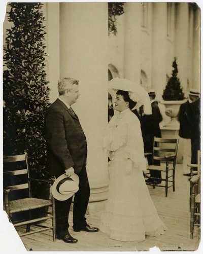 Paní Norman Mack, guvernér Odell, St Louis Exposition 1903 od Jessie Tarbox Beals