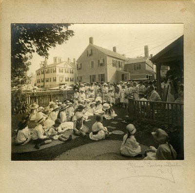Nantucket Island, Mass, kolem 1905-1915 (želatinová stříbrná fotografie) od Jessie Tarbox Beals