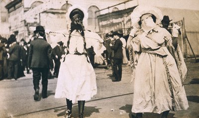New Orleans, Mardi Gras, kolem roku 1905 od Jessie Tarbox Beals