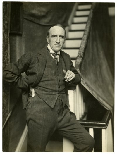 Princ Paul Troubetzkoy, sochař - z Paříže a Moskvy, kolem 1905-06 (želatinová stříbrná fotografie) od Jessie Tarbox Beals