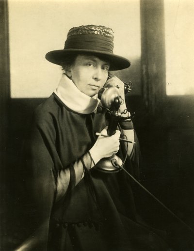Dramatik Rachel Crothers, kolem 1905-18 od Jessie Tarbox Beals