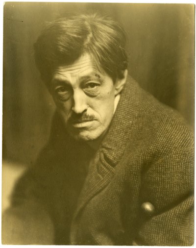 Sadakichi Hartman - německý japonský umělec a umělecký kritik, 1919 od Jessie Tarbox Beals