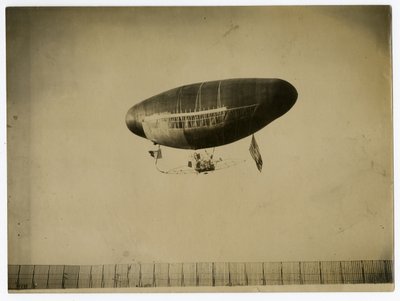 Vzducholoď "Ville de St Mande". od Jessie Tarbox Beals