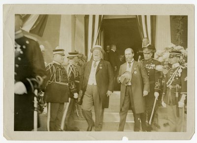 William Howard Taft, cca 1908-12 (želatinová stříbrná fotografie) od Jessie Tarbox Beals