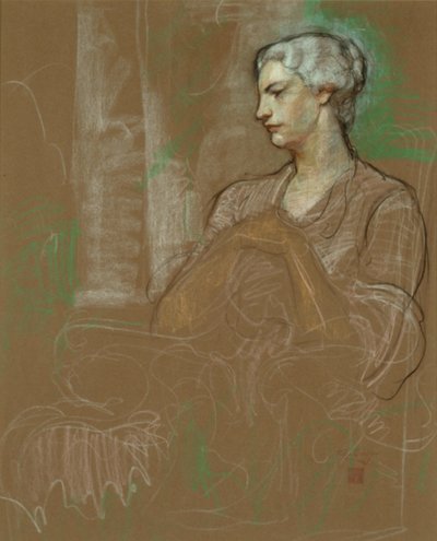 Jessie Wilcox Smith, kolem roku 1930 (pastel na papíře) od Jessie Willcox Smith
