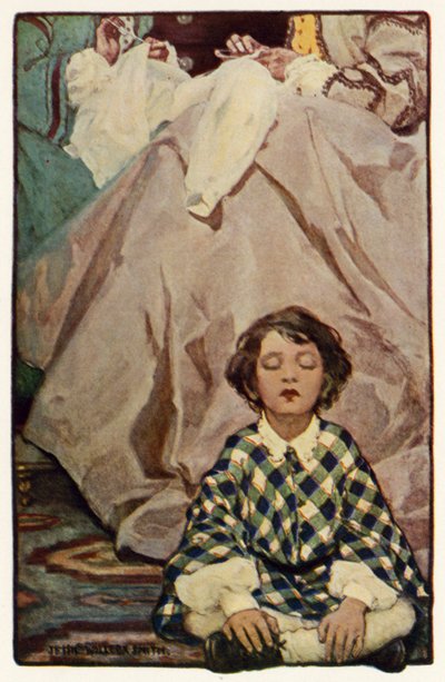 Malá země (barva lito) od Jessie Willcox Smith