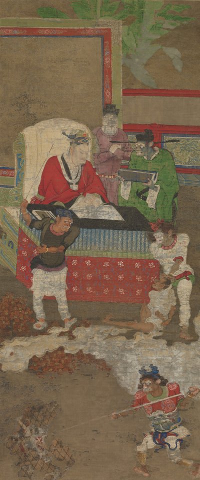 Deset králů pekel, před rokem 1195. od Jin Chushi