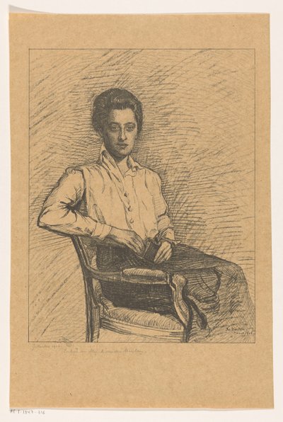 Portrét B. van der Meulena od Jo Koster