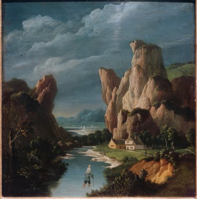 Hl. Christophorus od Joachim Patinir